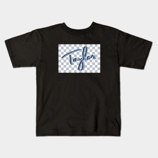 Taylor Checkerboard (1989) Kids T-Shirt